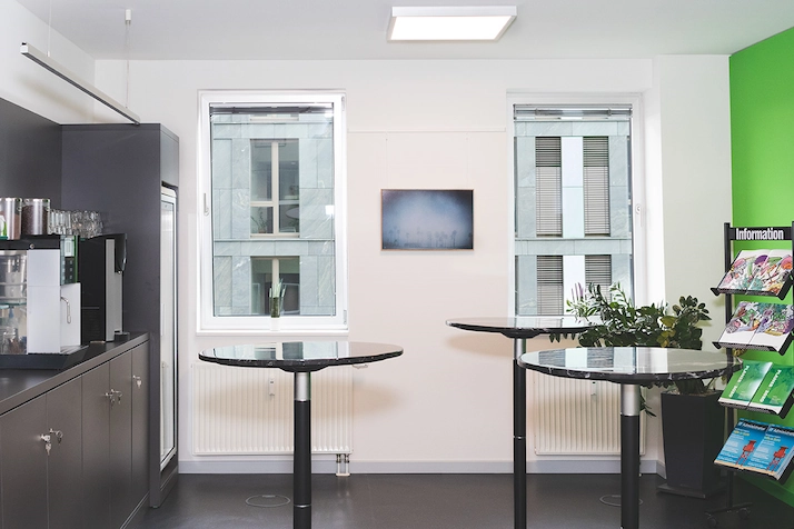 Pausenverpflegung beim IT-Training in der Cafeteria